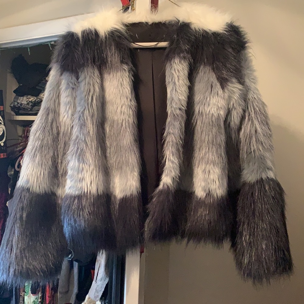 Women’s fur coat.